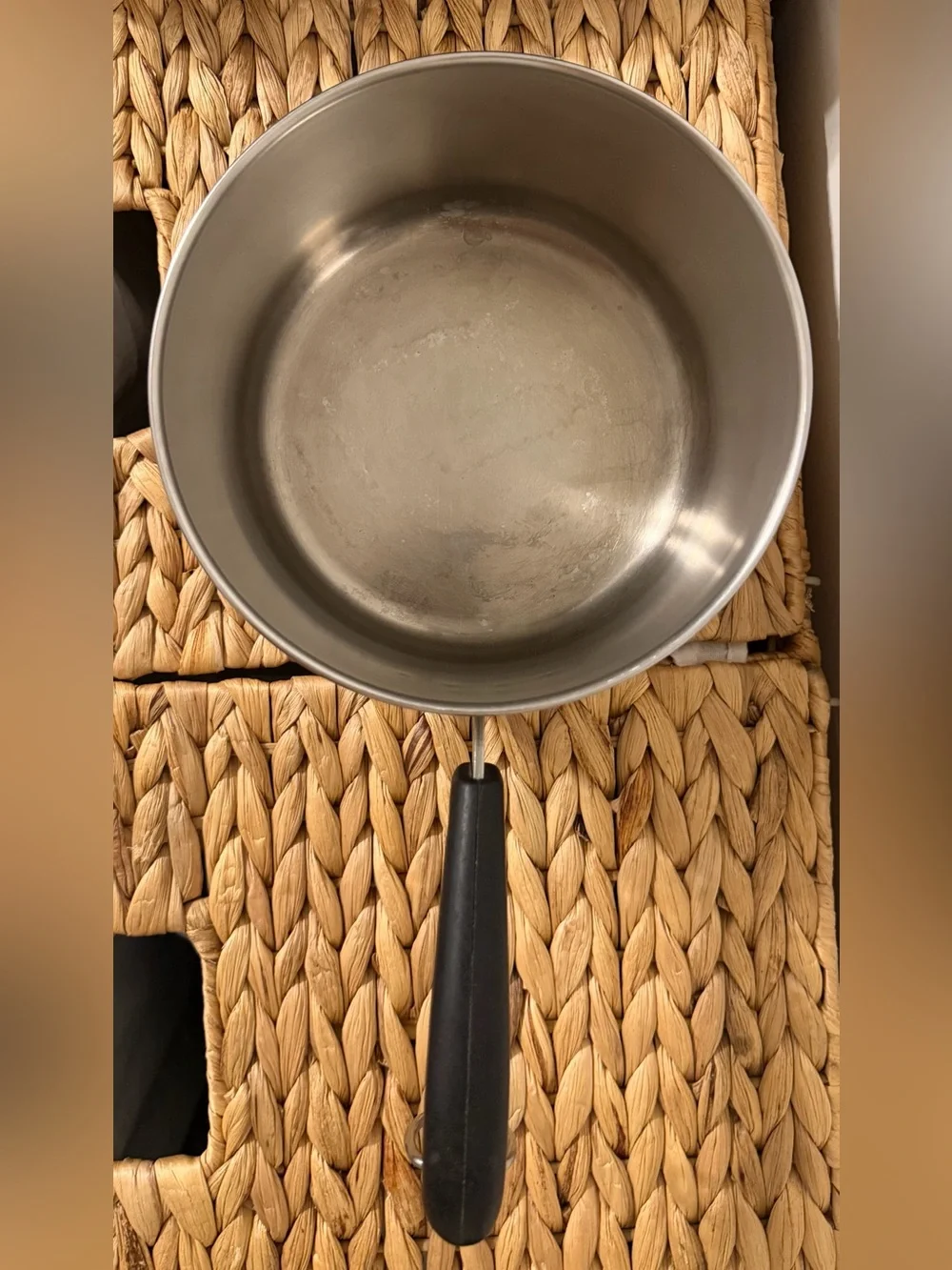 Vintage Revere Ware 3 Quart Saucepan Copper Clad Stainless Steel Riverside CA